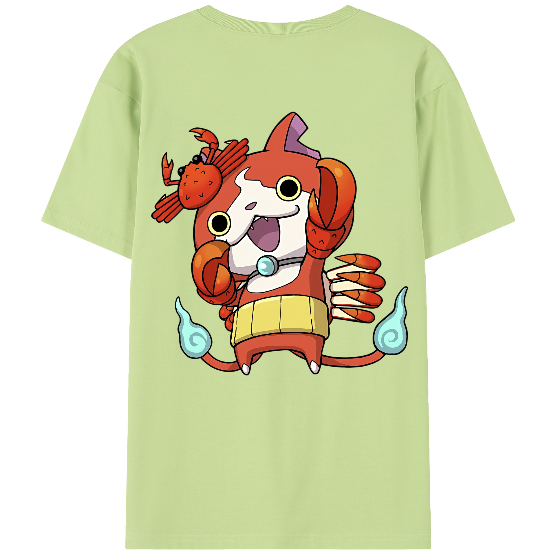 （画像用） 妖怪ウォッチ Yo-kai Watch 綿100％半袖Tシャツ（背面プリント）